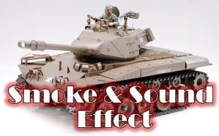Features of U.S. M41A3 WALKER BULLDOG AIRSOFT RC Battle Tank With