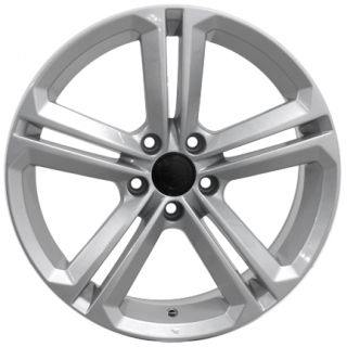  CC Style Silver Wheels Set of 4 Rims Fits Volkswagen Audi VW
