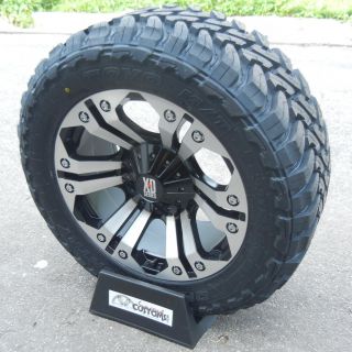 20 Custom Machined XD Monster Wheels 35 Toyo Open Country M T F 250 F