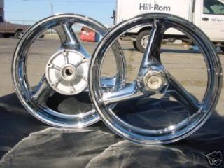 Honda VTR 1000 VTR1000 Superhawk Chrome Wheels Rims