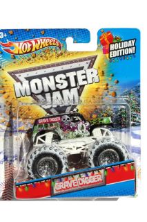 2012 Hot Wheels Monster Jam Holiday Edition Grave Digger