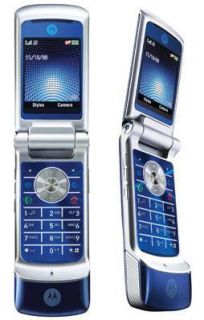 Motorola MOTOKRZR K1 Cosmic Blue Unlocked New Cellular Phone