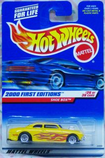 Hot Wheels 2000 086 First Edition Shoe Box 26 of 36