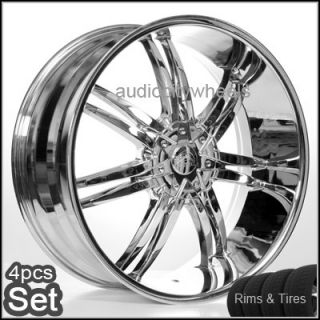24 inch Wheels and Tires for Land Range Rover FX35 Rims