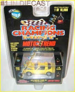 1978 78 Pontiac Firebird Trans Am Motor Trend Racing Champions
