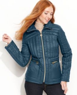 MICHAEL Michael Kors Petite Jacket, Packable Quilted Puffer