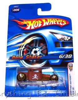 Hot Wheels Bone Shaker New Diecast Car 6 2006 1st Ed