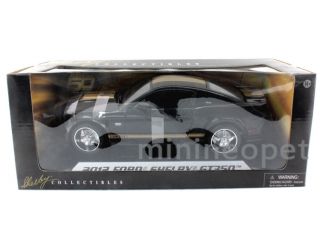 Collectibles 2012 Ford Shelby Mustang GT350 GT 350 1 18 Black with