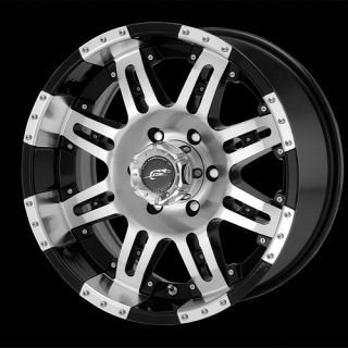 17 inch Wheels Rims Black Chevy Silverado 1500 Tahoe GMC Sierra Yukon