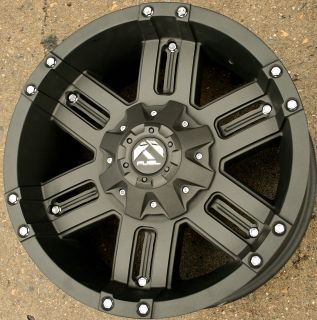 Fuel Gauge D505 18 Black Rims Wheels Toyota Tundra 07 Up 18 x 9 0 5H