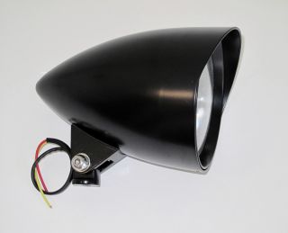 DNA Black 5 3 4 Custom Billet Tribar Headlight Harley