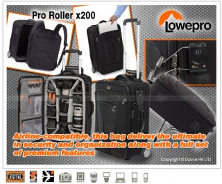 Lowepro Pro Roller X200 Rolling DSLR Camera Case A113