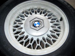 BMW E34 E32 15x7 Style 7 Alloy Wheels 89 95 525i 530i 540i 740i 740IL