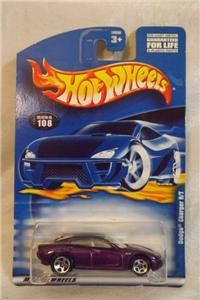 . Hotwheels Dodge Charger R/T # 108 Variation Purple / White Interior
