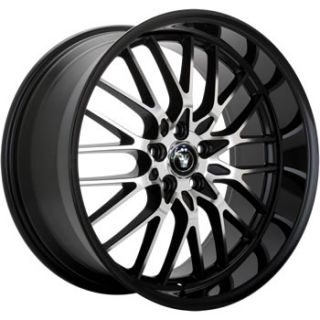 18x9 5 Black Wheel Konig Lace 5x4 5 Honda S2000 Rims