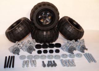 Lego Tires Wheels 94 8x44 Portal Axle Gear Kit CV Joints Universal