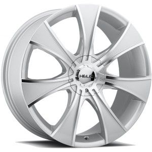 20 inch Helo Silver Wheels Rims 5x112 21
