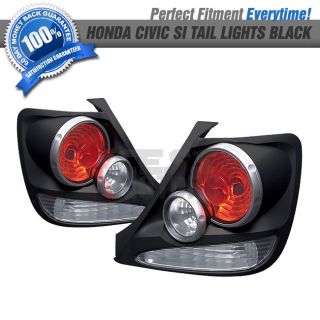02 03 04 05 Honda Civic SI 3DR APC 3D Style Hatchback Tail Lights
