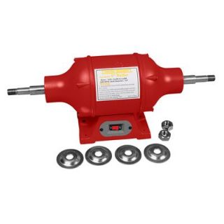 Top Buffer, 3/4 hp, 115 V Motor, Use with 8.0 in. Buffing Wheels, Each