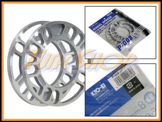 Japan Kics 8mm Aluminum Wheels Rims Spacer 4x100 4x114 5x100 5x114 3