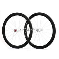 Hub Shimano/Campagnolo Road Carbon Wheelset 50mm Tubular Wheels matt