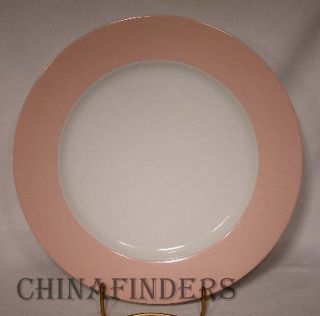 Fitz Floyd China La Ronde Pink pttrn 132 Dinner Plate