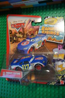 Disney Pixar Cars 2 Lil Torquey Pistons 117 Race Car Radiator Springs