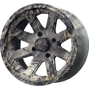 New 12x7 4x156 Vision ATV 159 Outback Camouflage Wheels Rims