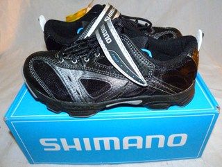 Shimano SH FN23 Blk Blue SPD MTB Bike Cycling Shoes UK 3 EU 36 Brand