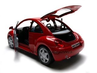 Volkswagen New Beetle Coupe Red 1 18 Diecast Model