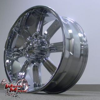 22 8x165 Dcenti DW903 Chrome Wheels Rims Well Beat Any Price