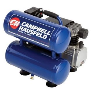 Campbell Hausfeld 1.3 HP 4 Gallon Oil Lube Twin Stack Air Compressor