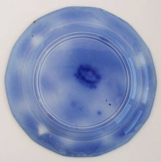 Pelew Challinor Flow Blue 10 Sided Plate C 1842 67