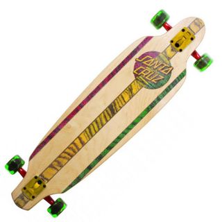 Santa Cruz Drop thru Rasta Complete Skateboard Longboard Cruzer Drop