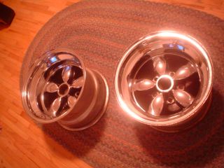 Vintage 15x10 American Racing CP 200 Chrome Plated 200S Mags Wheels