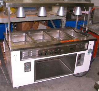 Colorpoint Electric 4 Well Steam Table Food Warmer K5E4 CPA