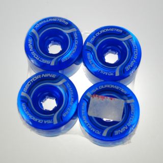 Sector Nine 9 Ball 70mm Skateboard Wheels Blue