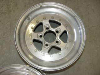 WELD AlumaStar Wheels Aluminum Polished 15x10 ,5x4.5 Bolt Circle 8