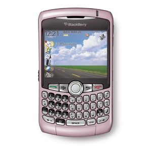 New Cond Blackberry Curve 8330 Pink Sprint CDMA 3G Phone B