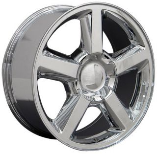 20 Chrome Tahoe Suburban Wheels Tires Fits Chevrolet GMC Cadillac