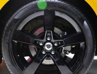 New Genuine GM Chevy Camaro Black 20 inch Transformers Edition Wheels