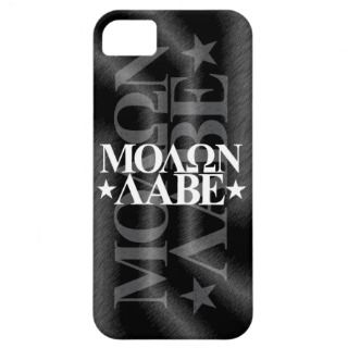 Molon Labe   iPhone 5 Case   BLACK