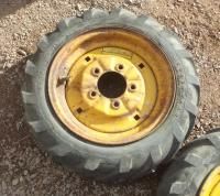 Antique Bolens Walk Behind Garden Tractor Rims Tires Parts