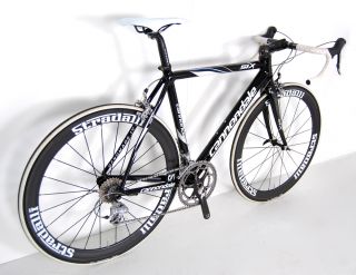 Cannondale Sytem Six Carbon Road Bike New Carbon Deep Dish Race Wheels
