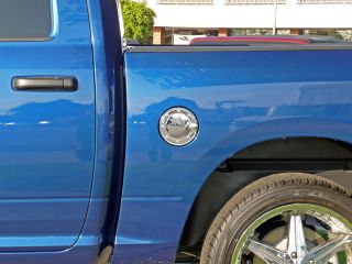 2009 2011 Dodge RAM Chrome Stainless Gas Door Cover