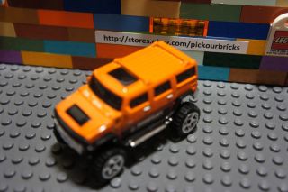 Hot Wheels Orange Hummer H2 HW Performance 12 10 10 Diecast Vehicle