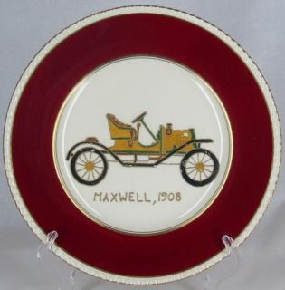 Fondeville Ambassador Ware England Plate Maxwell Car