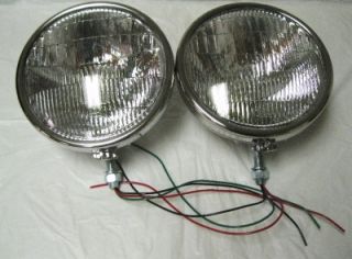 33 34 Ford Pickup Truck & Commercial Car Stainless Steel Halogen