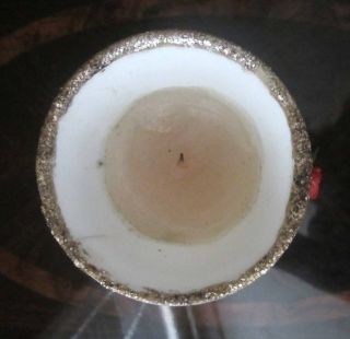 1950s 60s Vintage Milk Glass Colony Harvest Grapes Goblet Candle