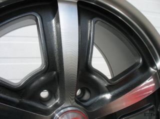 18x9 5 Hyperblack Carroll Shelby CS69 Wheels Rims GT500